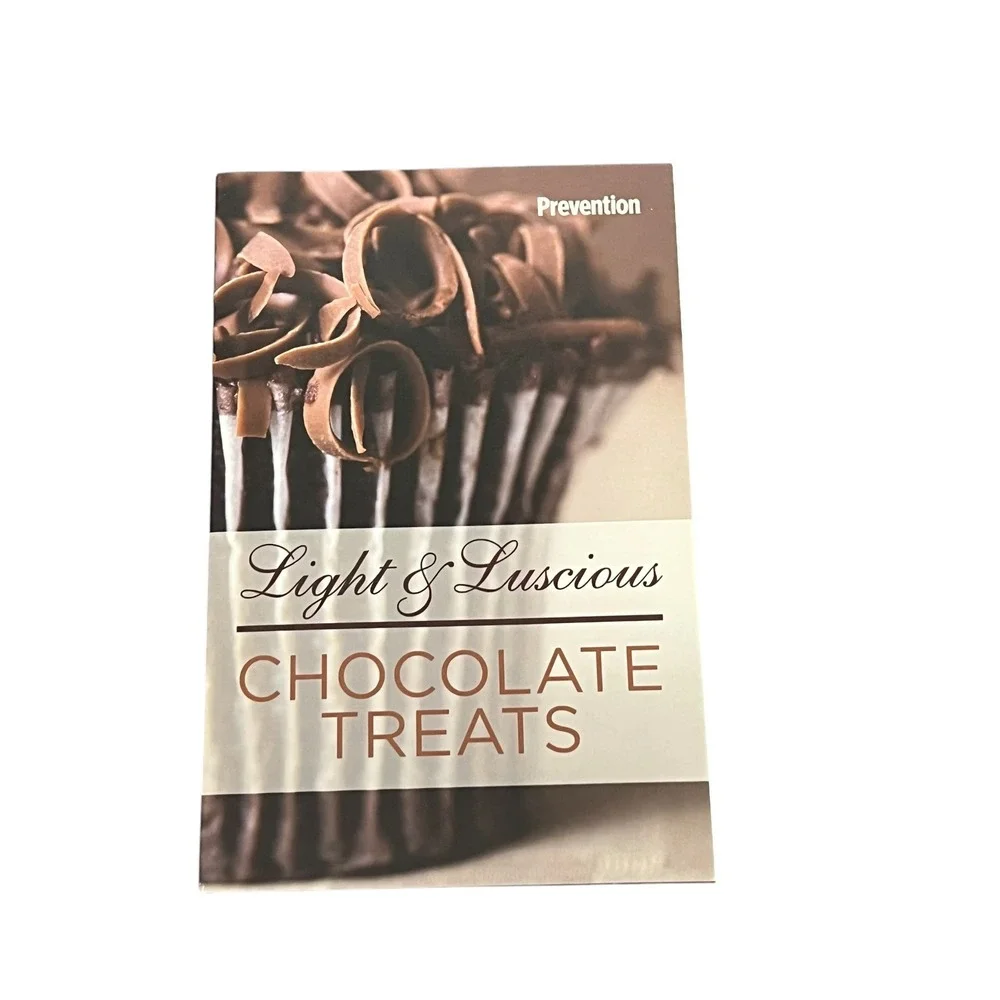 Prevention‎ Light & Luscious Chocolate Treats Cookbook 50 Healthy Recipes Baking